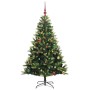 Árbol de Navidad Artificial Articulado 150 LEDs Verde 150 cm