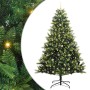 Árbol de Navidad Artificial Plegable 300 LEDs Verde 240 cm