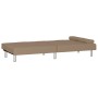 Schlafsofa aus Cappuccino-Kunstleder mit Getränkehalter von vidaXL, Sofas - Ref: Foro24-351929, Preis: 301,08 €, Rabatt: %