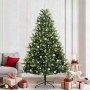 Árbol de Navidad Artificial Plegable 300 LEDs Verde 240 cm