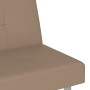 Schlafsofa aus Cappuccino-Kunstleder mit Getränkehalter von vidaXL, Sofas - Ref: Foro24-351929, Preis: 301,08 €, Rabatt: %