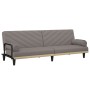 Sofa bed with armrests taupe gray fabric by vidaXL, Sofas - Ref: Foro24-351936, Price: 284,10 €, Discount: %
