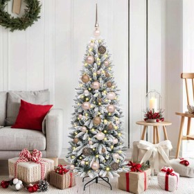 Árbol de Navidad artificial con 150 LED 53 x 53 x 120 cm
