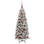 Árbol de Navidad artificial con 150 LED 53 x 53 x 120 cm
