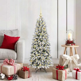 Árbol de Navidad artificial con 150 LED 53 x 53 x 120 cm