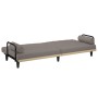 Sofa bed with armrests taupe gray fabric by vidaXL, Sofas - Ref: Foro24-351936, Price: 284,10 €, Discount: %