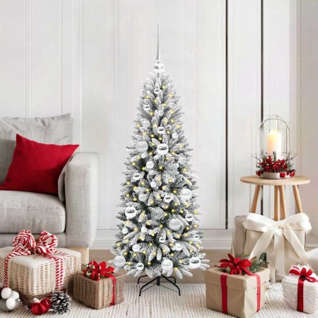 Árbol de Navidad artificial con 150 LED 53 x 53 x 120 cm