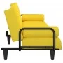 Sofa bed with armrests light yellow fabric by vidaXL, Sofas - Ref: Foro24-351935, Price: 273,18 €, Discount: %
