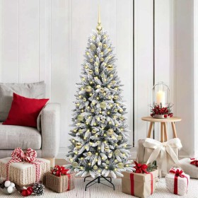 Árbol de Navidad artificial con 150 LED 63 x 63 x 150 cm