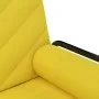 Sofa bed with armrests light yellow fabric by vidaXL, Sofas - Ref: Foro24-351935, Price: 273,18 €, Discount: %
