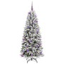 Árbol de Navidad artificial con 150 LED 63 x 63 x 150 cm