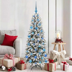 Árbol de Navidad artificial con 150 LED 63 x 63 x 150 cm