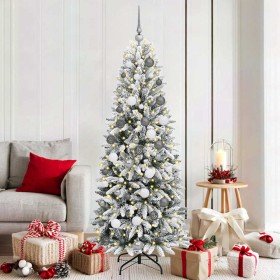 Árbol de Navidad artificial con 300 LED 73 x 73 x 180 cm