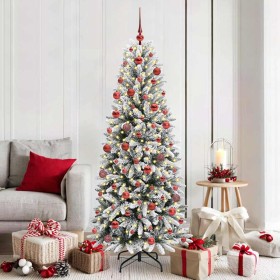 Árbol de Navidad artificial con 300 LED 73 x 73 x 180 cm