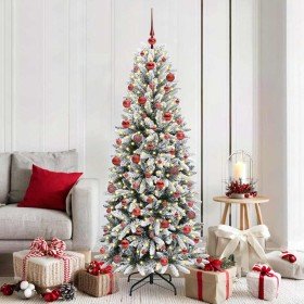 Árbol de Navidad artificial con 300 LED 73 x 73 x 180 cm