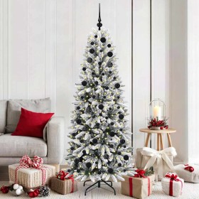 Árbol de Navidad artificial con 300 LED 73 x 73 x 180 cm