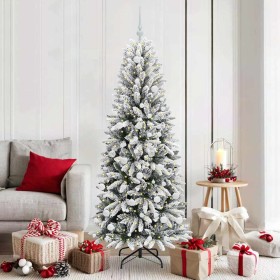Árbol de Navidad artificial con 300 LED 73 x 73 x 180 cm