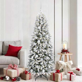 Árbol de Navidad artificial con 300 LED 73 x 73 x 180 cm