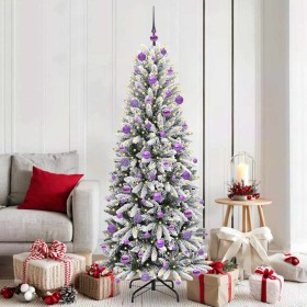 Árbol de Navidad artificial con 300 LED 73 x 73 x 180 cm