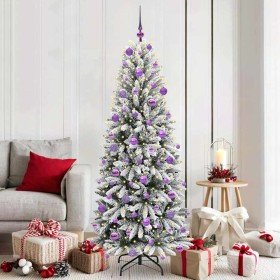 Árbol de Navidad artificial con 300 LED 73 x 73 x 180 cm