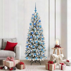 Árbol de Navidad artificial con 300 LED 73 x 73 x 180 cm