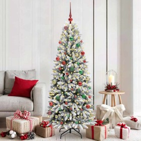 Árbol de Navidad artificial con 300 LED 73 x 73 x 180 cm