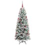 Árbol de Navidad artificial con 300 LED 73 x 73 x 180 cm