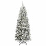 Árbol de Navidad artificial con 300 LED 78 x 78 x 210 cm