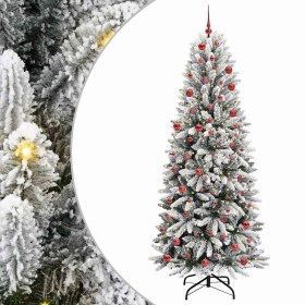 Árbol de Navidad artificial con 300 LED 78 x 78 x 210 cm