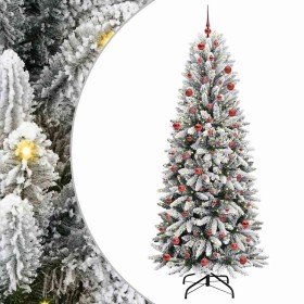 Árbol de Navidad artificial con 300 LED 78 x 78 x 210 cm