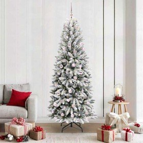 Árbol de Navidad artificial con 300 LED 78 x 78 x 210 cm