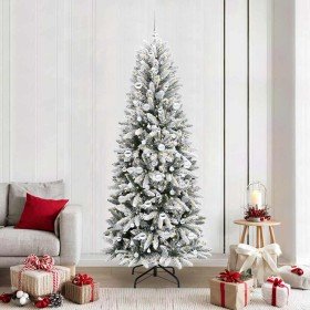 Árbol de Navidad artificial con 300 LED 78 x 78 x 210 cm