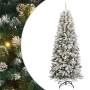 Árbol de Navidad artificial con 300 LED 93 x 93 x 240 cm