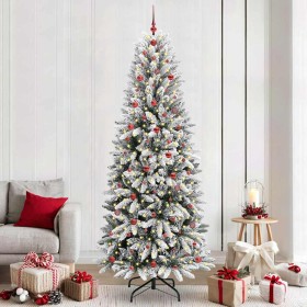 Árbol de Navidad artificial con 300 LED 93 x 93 x 240 cm