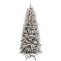 Árbol de Navidad artificial con 300 LED 93 x 93 x 240 cm
