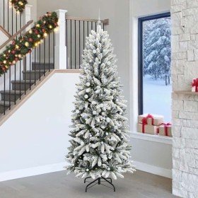 Árbol de Navidad artificial con 300 LED 93 x 93 x 240 cm