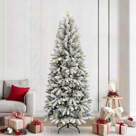 Árbol de Navidad artificial con 300 LED 93 x 93 x 240 cm