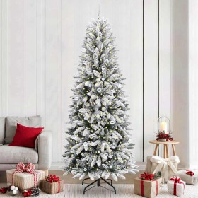 Árbol de Navidad artificial con 300 LED 93 x 93 x 240 cm