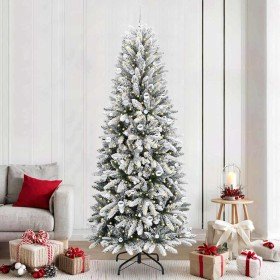 Árbol de Navidad artificial con 300 LED 93 x 93 x 240 cm