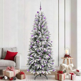 Árbol de Navidad artificial con 300 LED 93 x 93 x 240 cm