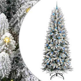 Árbol de Navidad artificial con 300 LED 93 x 93 x 240 cm