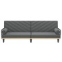 Sofa bed with dark gray fabric armrests by vidaXL, Sofas - Ref: Foro24-351932, Price: 284,22 €, Discount: %