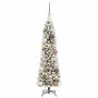 Árbol de Navidad artificial 120 cm PVC, Metal y Plástico