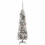 Árbol de Navidad artificial 120 cm PVC, Metal y Plástico