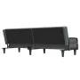 Sofá cama con reposabrazos tela gris oscuro de vidaXL, Sofás - Ref: Foro24-351932, Precio: 279,52 €, Descuento: %