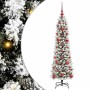 Árbol de Navidad artificial con 150 LED verde y 120 cm