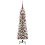 Árbol de Navidad artificial con 150 LED verde y 120 cm