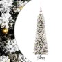 Árbol de Navidad artificial con 150 LED verde y 120 cm