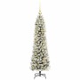 Árbol de Navidad artificial con 150 LED verde y 120 cm