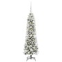 Árbol de Navidad artificial con 150 LED verde y 120 cm